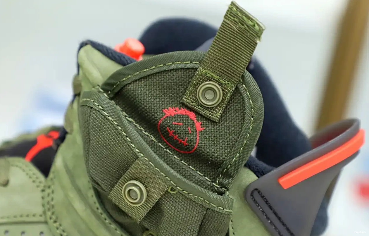 JORDAN 6 SCOTT AIR 'OLIVE' TRAVIS RETRO X 0403